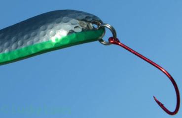 CROC Blinker, Gewicht: 18 Gramm, Farbe: Chrome Green Stripe von Gibbs Delta